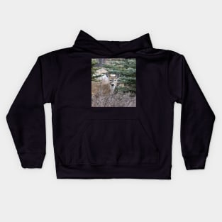 White tailed deer Kids Hoodie